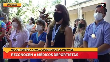 Reconocen a médicos deportistas