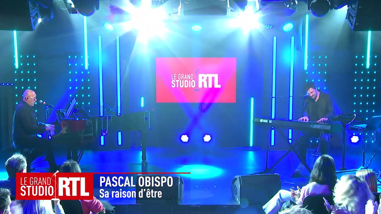 Pascal Obispo interprète "Sa raison d'être" dans "Le Grand Studio RTL"