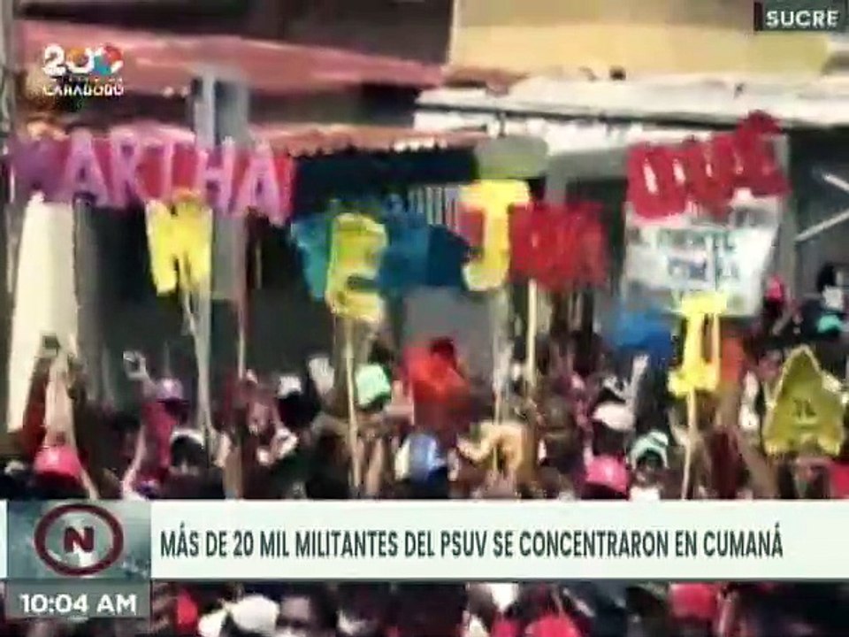 Candidato Gilberto Pinto: El pueblo de Sucre se une por la continuidad de la Revolución Bolivariana
