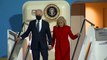 President Biden Arrives In Rome For G20 Summit And U.N. Climate Summit