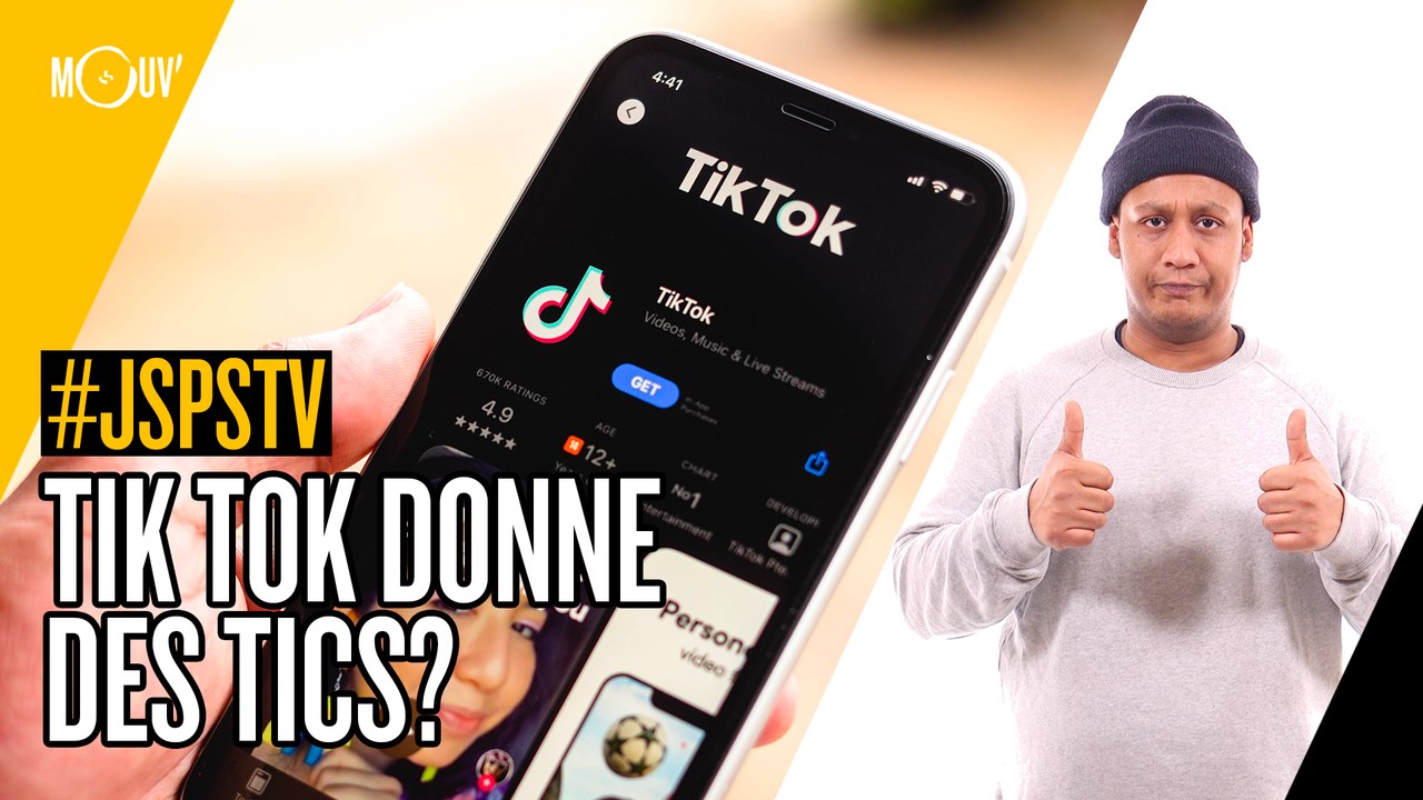 Je sais pas si t'as vu... TikTok donne des tics ?
