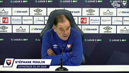 J14 Ligue 2 BKT : La conférence de presse avant SMCaen / Grenoble F38