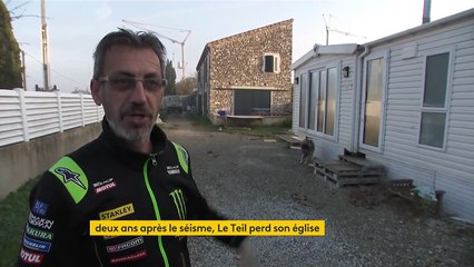 Séisme : deux ans après, la ville du Teil perd son église