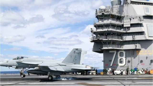 Le plus gros porte-avions du monde devrait être mis en service par l'US Navy en 2022