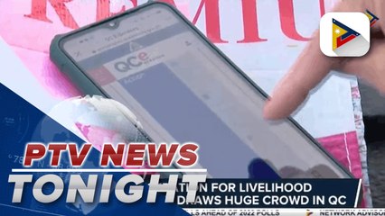 Registration for livelihood financial aid draws huge crowd in QC
