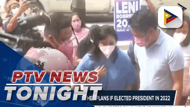 Vice President Robredo reveals her plans if elected President in 2022
