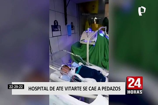 Ate: Hospital de Vitarte luce en pésimas condiciones