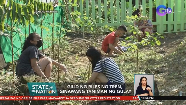 Gilid ng riles ng tren, ginawang taniman ng gulay | SONA