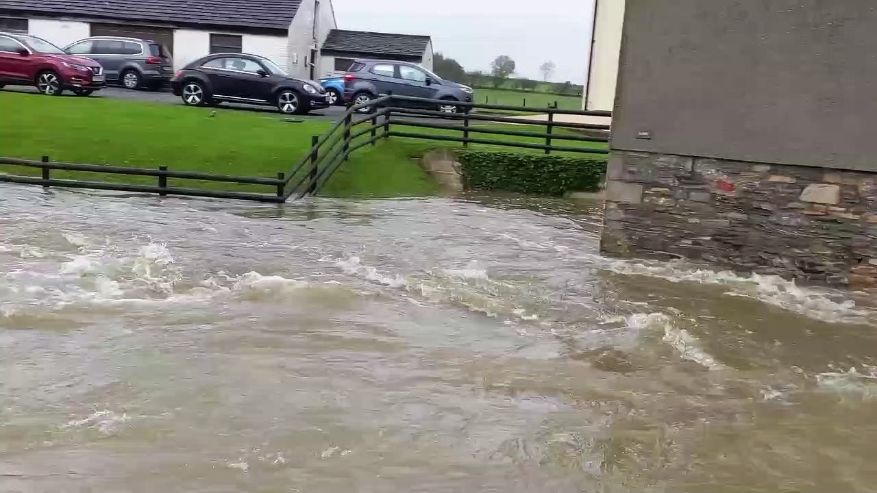 lots of footage available from the current floods at Southwaite, Cockermouth this morning.