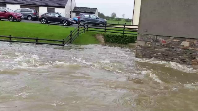 lots of footage available from the current floods at Southwaite, Cockermouth this morning.