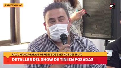 Detalles del Show de Tini en Posadas