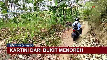 Kartini dari Bukit Menoreh, Naik Turun Bukit Demi Buka Les Gratis