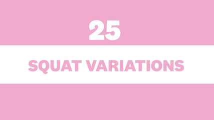 25 Squat Variations