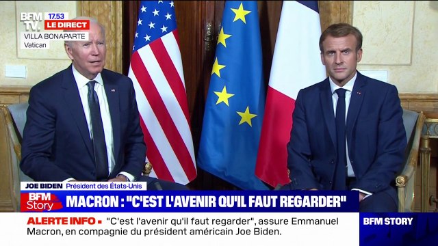 Joe Biden sur la crise des sous-marins: Ce qu'il s'est passé était maladroit