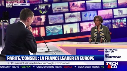 La ministre Elisabeth Moreno s'exprime sur l'égalité femme/homme en entreprise