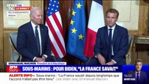 Emmanuel Macron sur la crise des sous-marins: 
