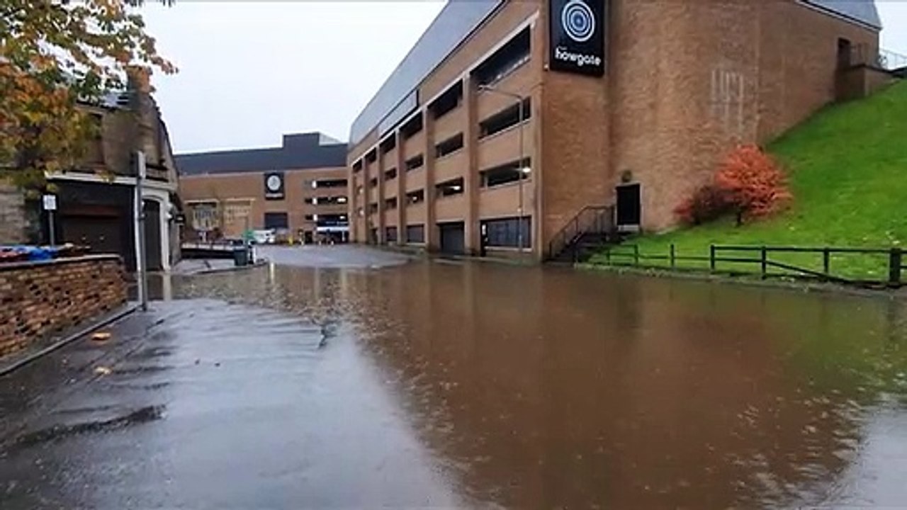 Flooding across Falkirk District