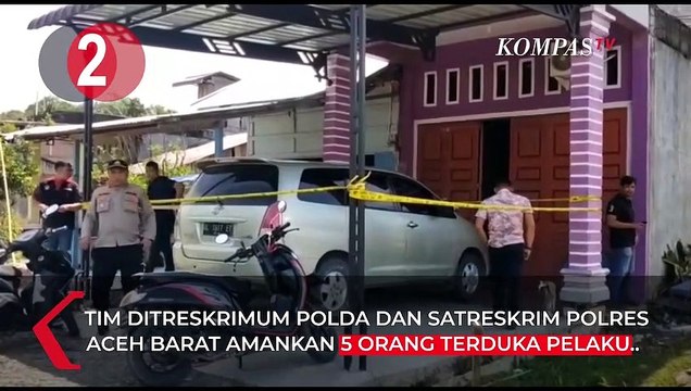 [TOP3NEWS] Jokowi Kunker Luar Negeri, 5 Terduga Penembakan Pos Polisi Aceh, Anggota TNI Ditembak OTK