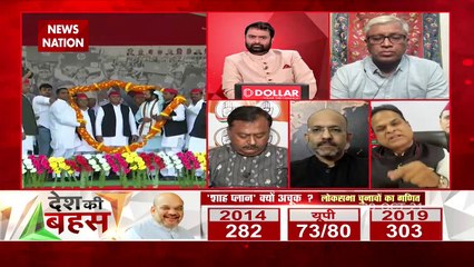 Desh Ki Bahas : 3 crore 80 lakh people are unemployed in UP