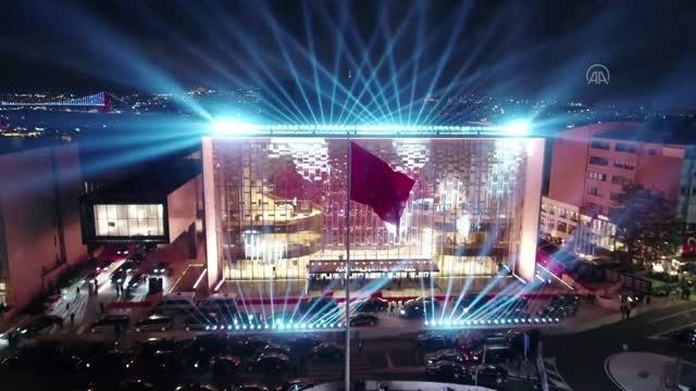 Son dakika haberi | Cumhurbaşkanı Erdoğan: Sağolsun sanatçılarımız gece gündüz çalıştılar ve bu milli eseri ortaya çıkardılar