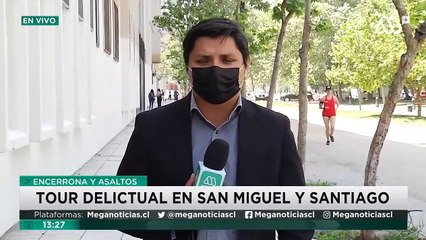Tour delictual multicultural de "extranjeros" en Stgo Centro - Ahora Noticias