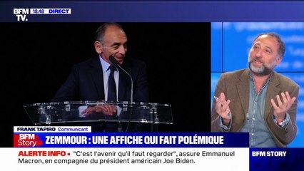 Éric Zemmour est un Trump à la française, estime le communicant Frank Tapiro