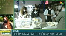 Chile a veinte días para las elecciones presidenciales