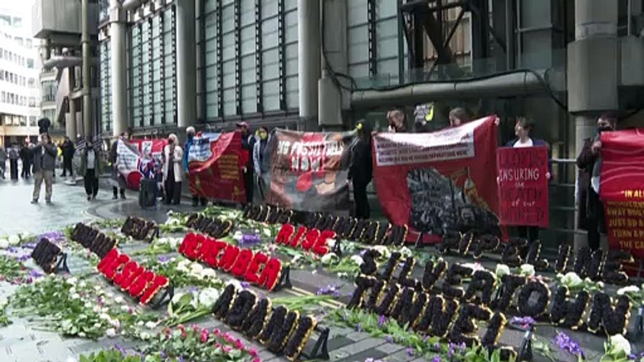 Climate activists protest in London, feel 'optimistic' ahead of COP26