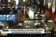 Pedro Castillo modera sus declaraciones tras pedir nacionalización del gas de Camisea