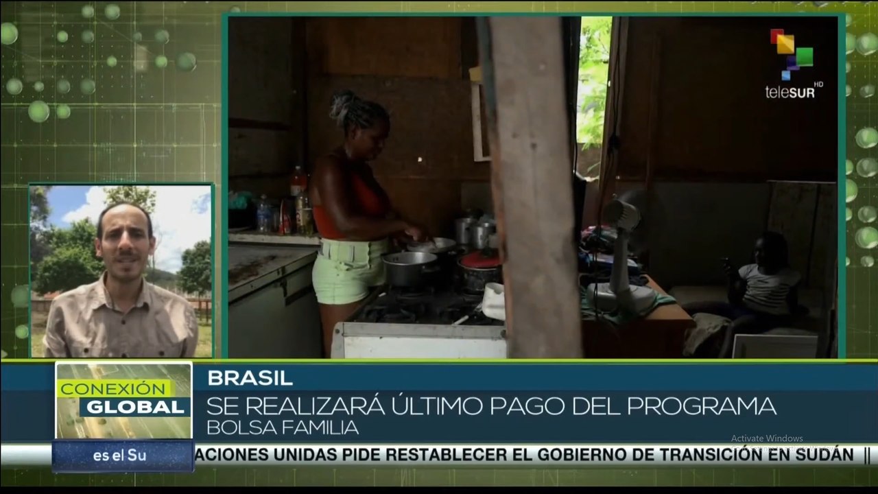 Brasil realizará último pago de la denominada “Bolsa de Familia”