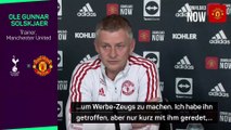 Solskjaer: “Ich hatte hier sehr schlimme Momente”