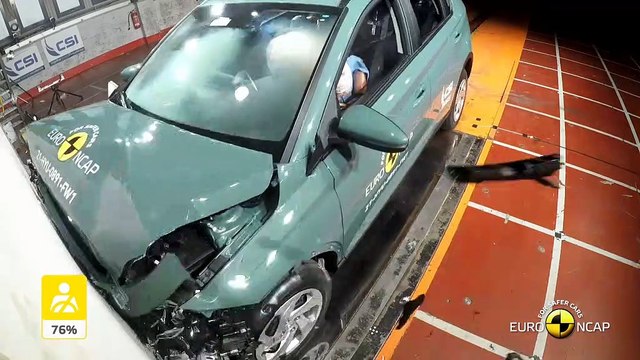 Le Hyundai Bayon obtient quatre étoiles sur cinq possibles aux crash-tests Euro NCAP