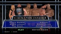 HCTP Stacy Keibler(ovr 100) vs Brock Lesnar vs The Rock vs Rikishi vs Randy Orton vs George Steele