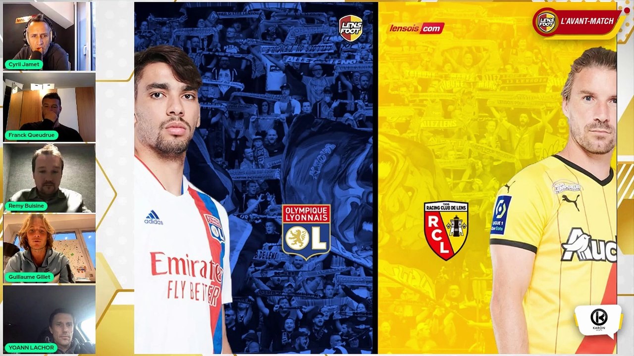 LENS FOOT L'AVANT MATCH OL - RCLENS