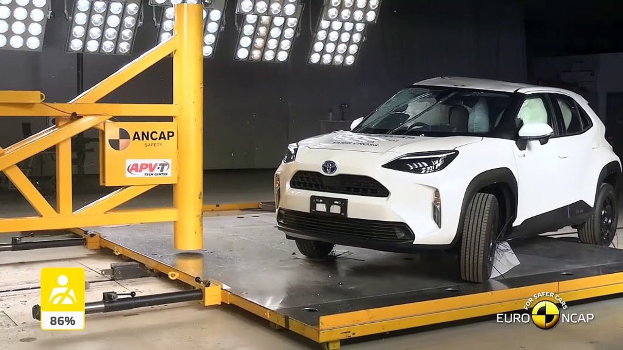 La Toyota Yaris Cross obtient cinq étoiles aux crashtests Euro NCAP