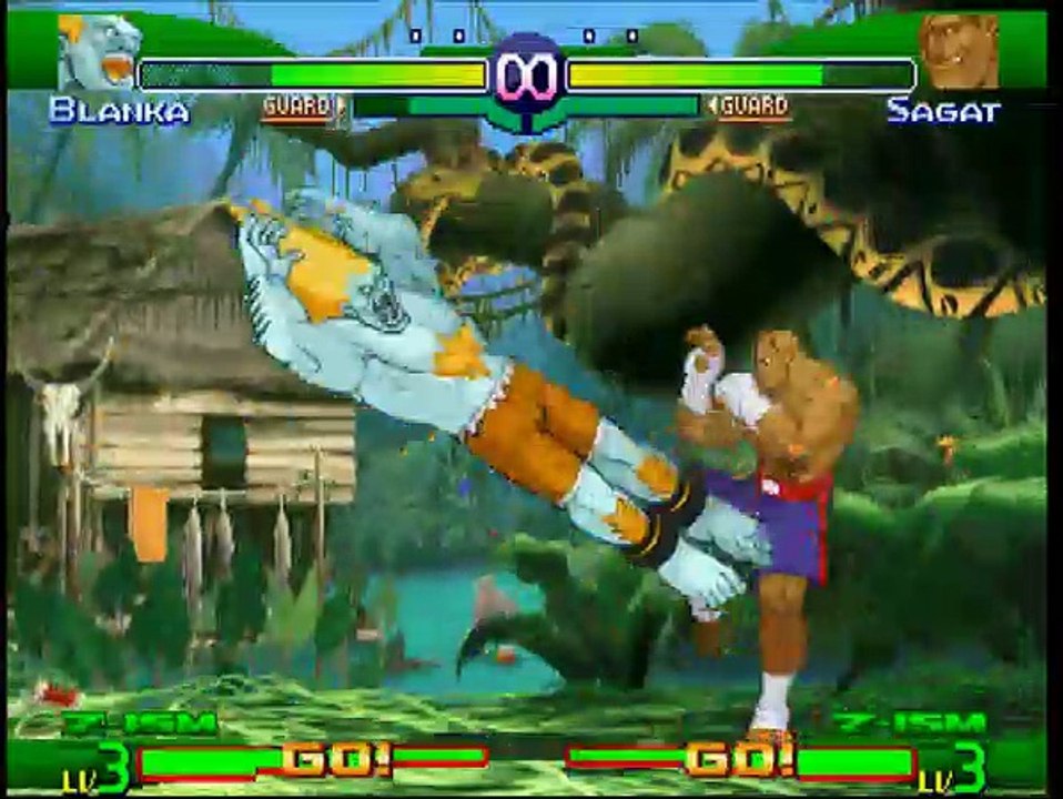 Street Fighter Zero 3 online multiplayer - psx