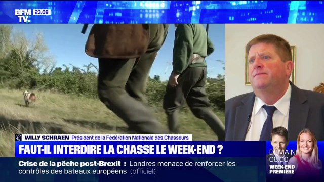 Pour Willy Schraen, président de la Fédération Nationale des Chasseurs, cette écologie qui veut interdire tout est dangereuse