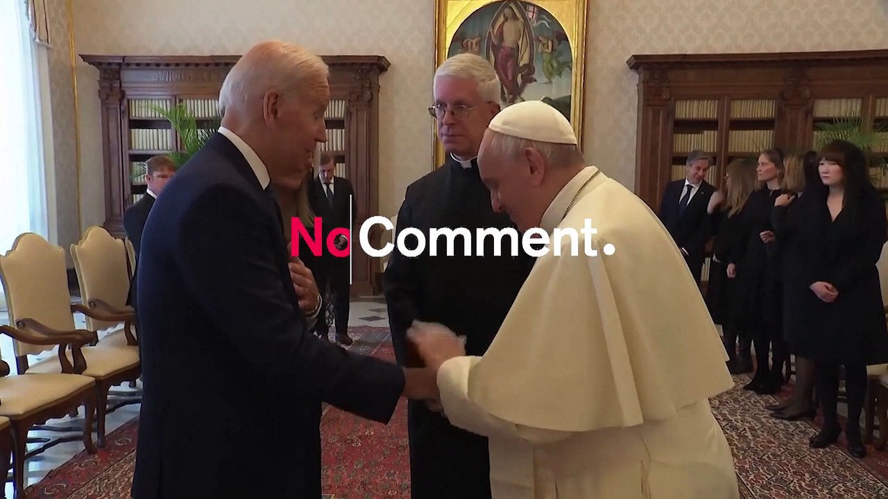 90-Minuten-Gespräch zwischen Papst und Biden