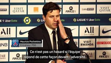 Pochettino : «Ce n'est pas un hasard» - Foot - L1 - PSG