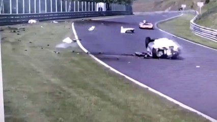Gentle Trophy Drivers 2020 Race 1 Salzburgring Unkown Driver Massive Crash Flips