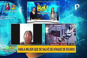 EXCLUSIVO | Habla mujer que se salvó del ataque de un sicario por segunda vez