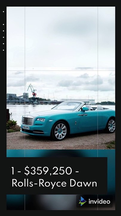 10 of the Most Expensive Automobiles Available #Shorts