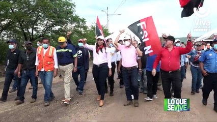 Inicia construcción de carretera que unirá San Francisco Libre con El Jicaral
