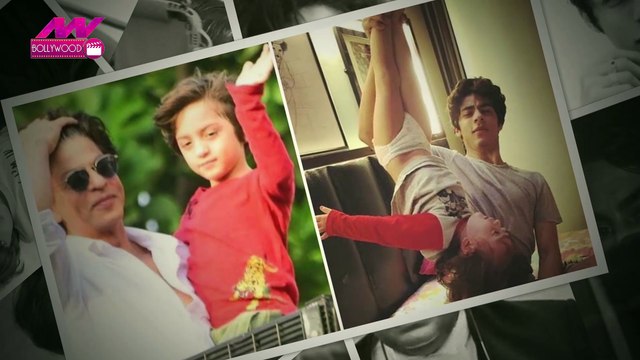 AbRam waves from Mannat as Aryan Khan gets bail