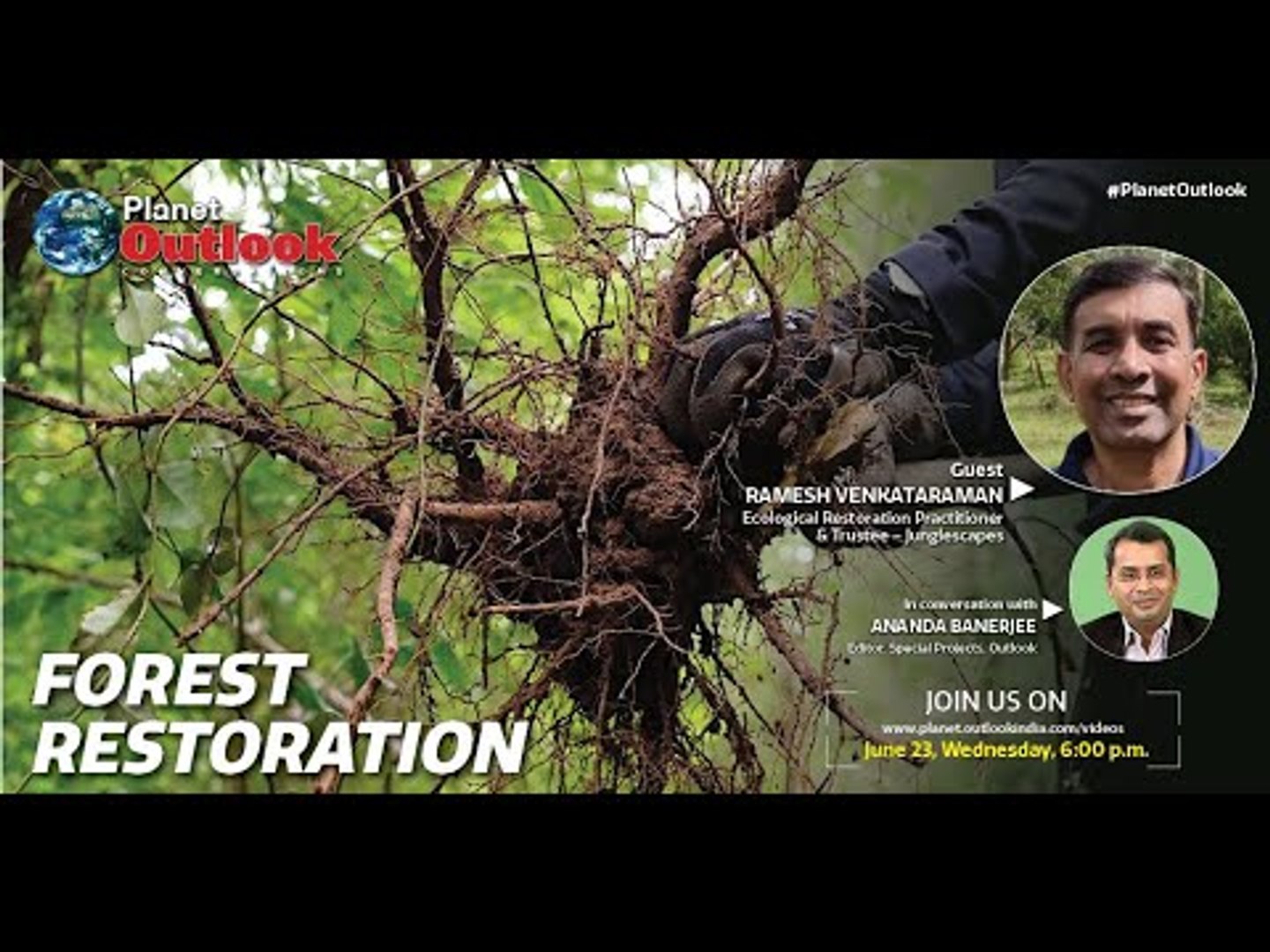 ⁣Planet Outlook Talk : Forest Restoration