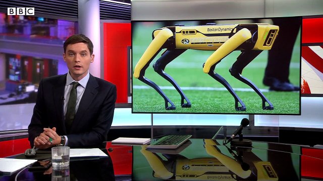 Spot the robot dog performs with the Rolling Stones...sort of