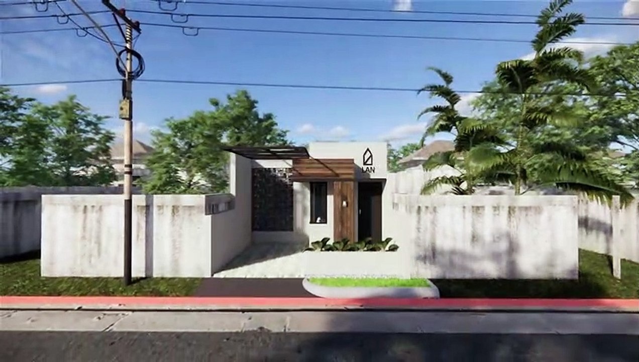 Desain rumah kecil di lahan terbatas 5x10 meter industrial minimalis hemat biaya