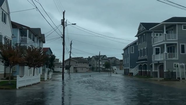 Slow-moving storm drenches the Northeast