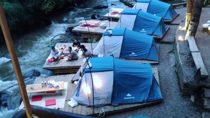 REVIEW LENGKAP PINEUS TILU _ Camping Ground Mewah di Tengah Hutan Pangalengan, Bandung #Vlog10