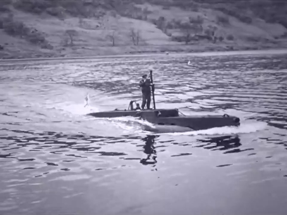 Trials of XCraft midget Submarines by the 12th Submarine Flotilla, Loch Striven and Glen Caladh